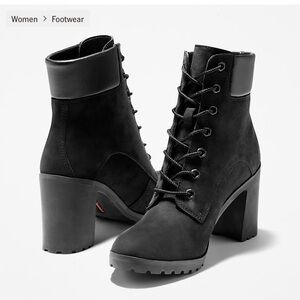 Timberland Allington Black Lace-Up Boots